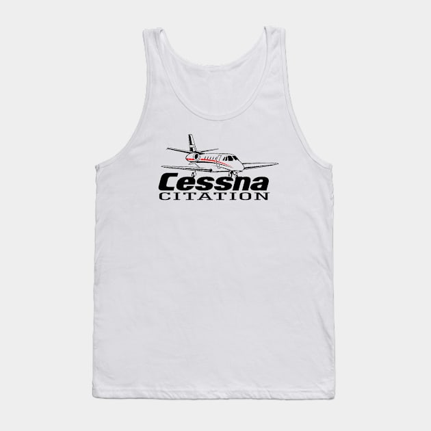 Cessna Citation Tank Top by Enzy Diva